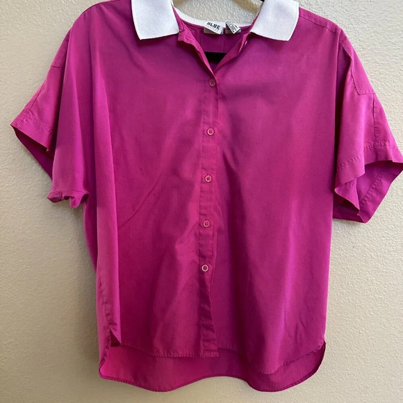 Vintage Northwest‎ Blue Women's Blouse - Picture 2 of 9